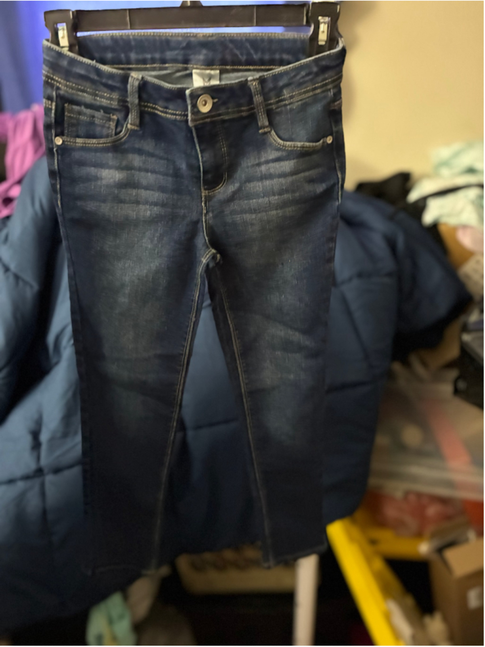 Girls Member's Mark Skinny Fit Jeans Blue Size M